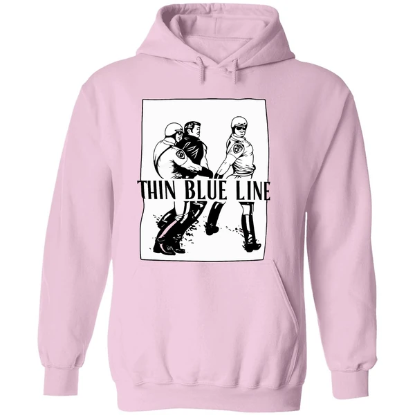 Thin Blue Line Hoodie - Image 5