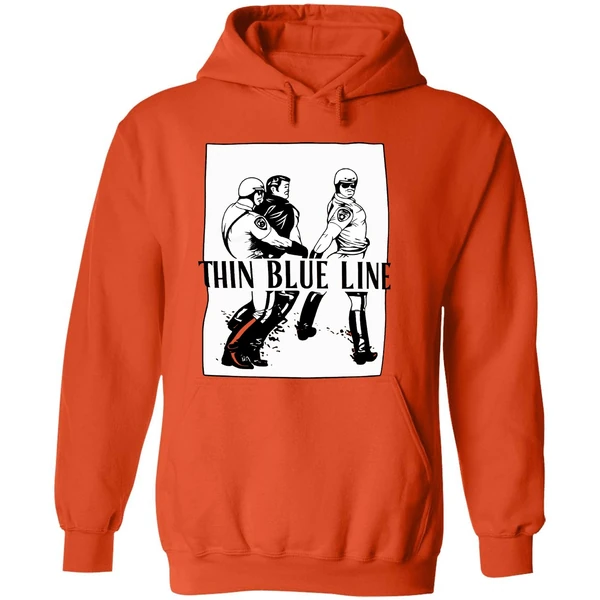 Thin Blue Line Hoodie - Image 6