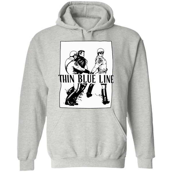 Thin Blue Line Hoodie - Image 9