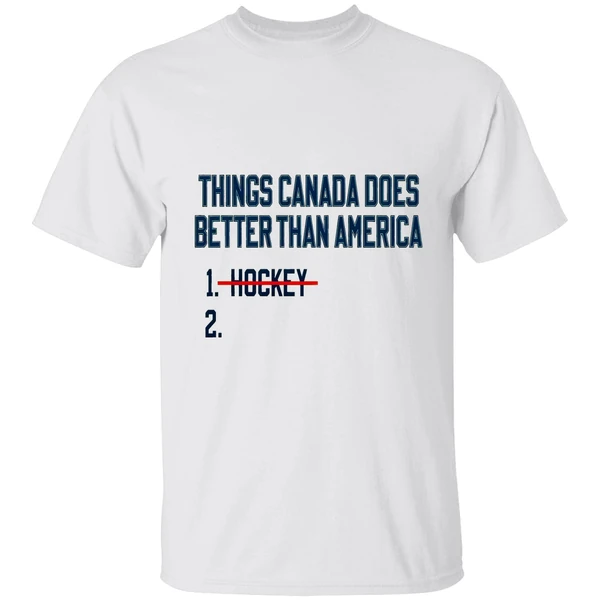 Things Canada Does Better Than America Hockey Shirt
