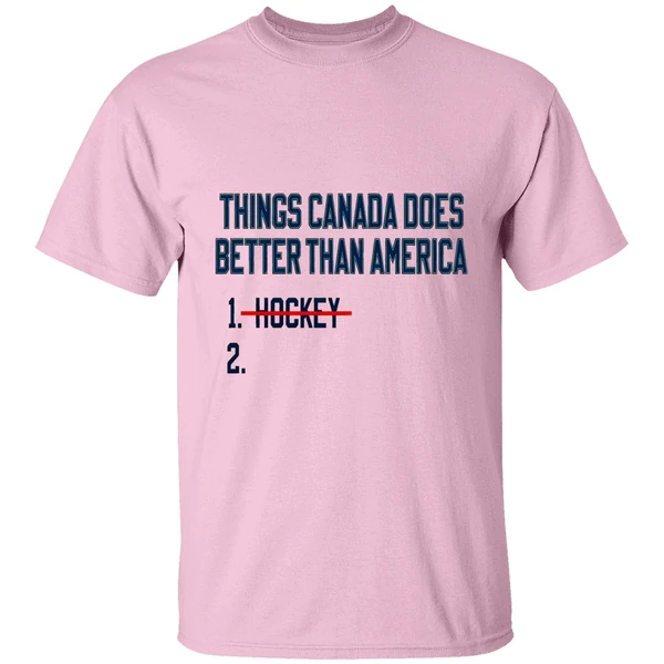 Things Canada Does Better Than America Hockey Shirt - Image 2