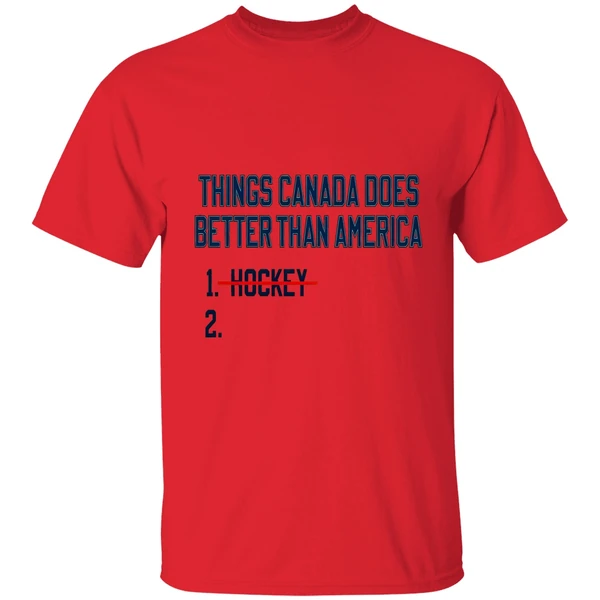 Things Canada Does Better Than America Hockey Shirt - Image 4