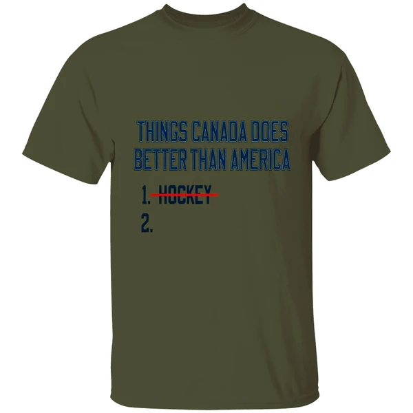 Things Canada Does Better Than America Hockey Shirt - Image 9