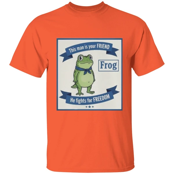 This Man Is Your Friend Portland Frog Protest He Fights For Freedom Shirt - Image 5