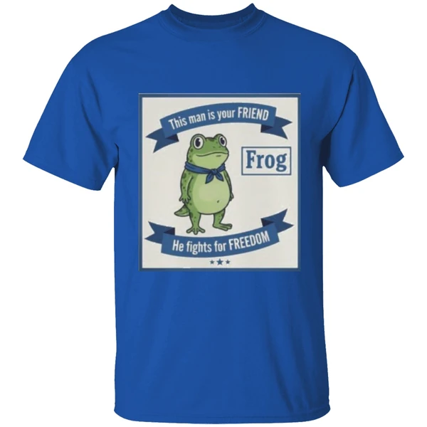 This Man Is Your Friend Portland Frog Protest He Fights For Freedom Shirt - Image 7