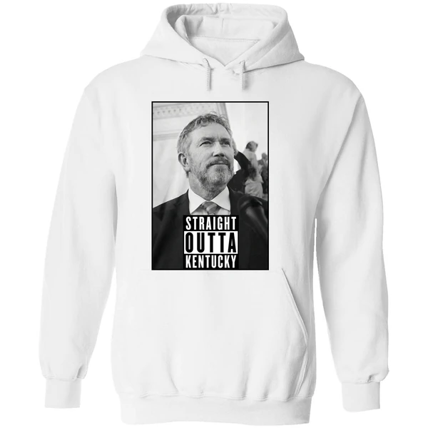 Thomas Massie Straight Outta Kentucky 2025 Hoodie - Image 8