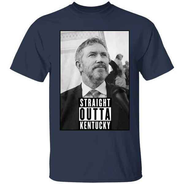 thomas massie straight outta kentucky 2025 shirt navy