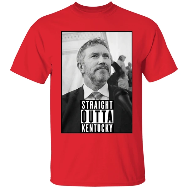 Thomas Massie Straight Outta Kentucky 2025 Shirt - Image 7