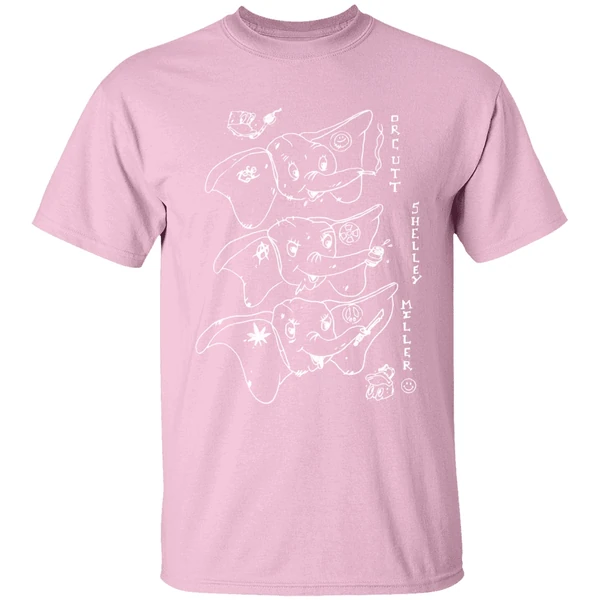 three elephants orcutt shelley miller shirt lightpink