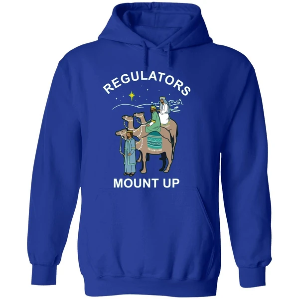 Three King Regulators Mount Up Christmas Hoodie - Image 7