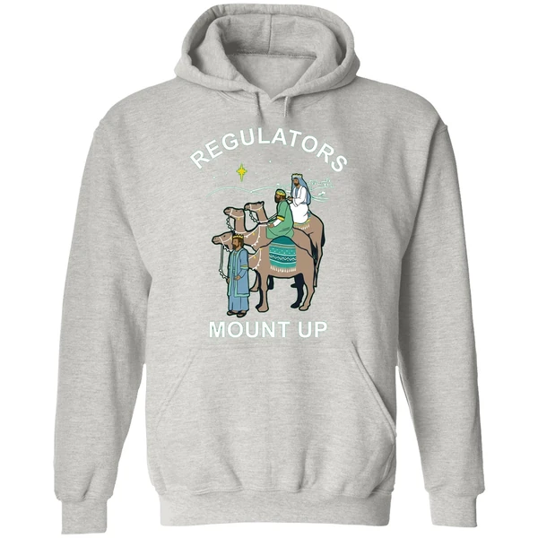 Three King Regulators Mount Up Christmas Hoodie - Image 9