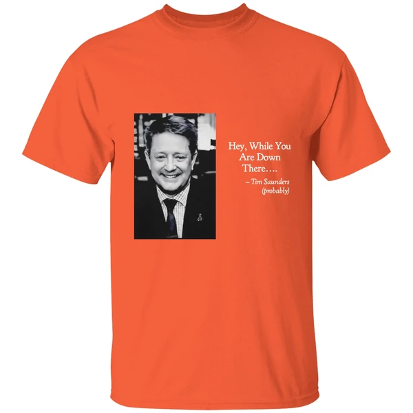 Tim Saunders Hey While You Are Down There Philadelphia Hockey Shirt - Image 6