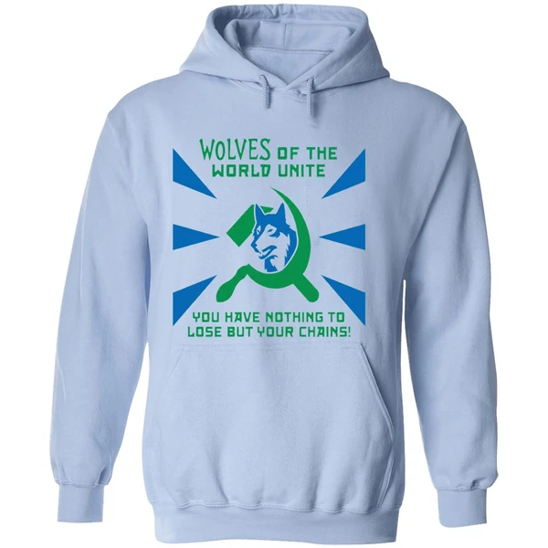 Timberwolves Of The World Unite You Have Nothing To Lose But Your Chains Hoodie - Image 4