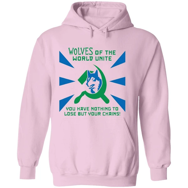 Timberwolves Of The World Unite You Have Nothing To Lose But Your Chains Hoodie - Image 5