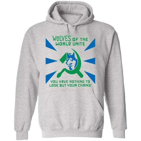 Timberwolves Of The World Unite You Have Nothing To Lose But Your Chains Hoodie - Image 9