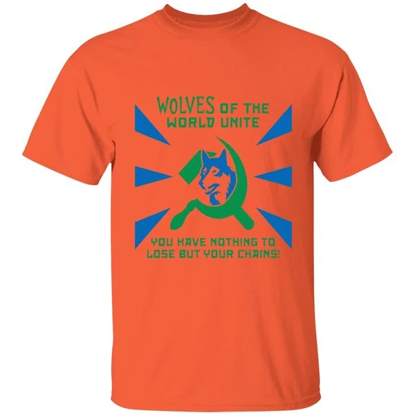 Timberwolves Of The World Unite You Have Nothing To Lose But Your Chains Shirt - Image 3