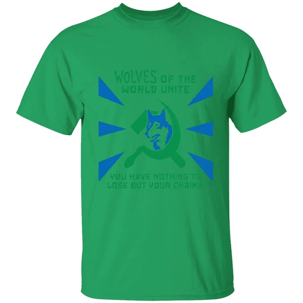 Timberwolves Of The World Unite You Have Nothing To Lose But Your Chains Shirt - Image 8