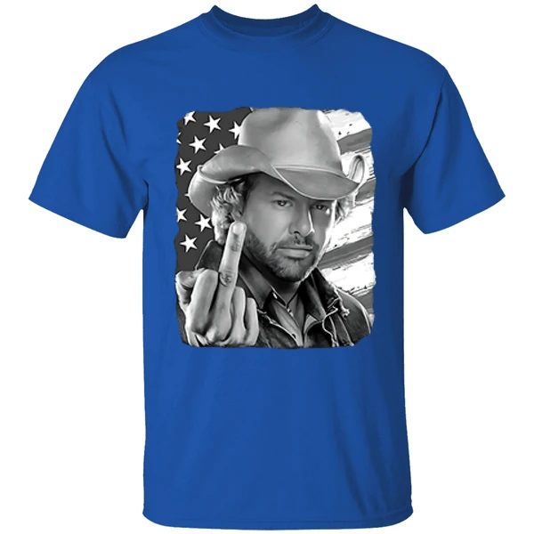 Toby Keith Middle Finger American Flag Shirt - Image 7