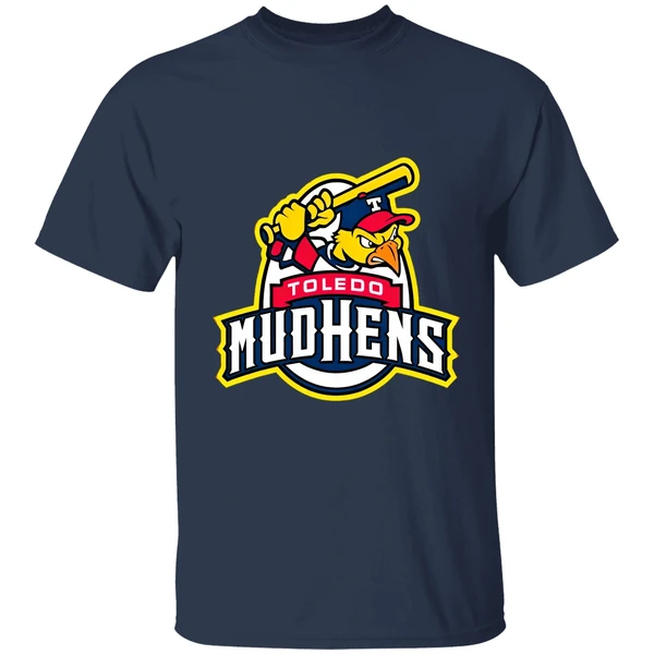 toledo walleye logo shirt navy