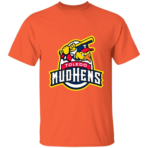 toledo walleye logo shirt orange