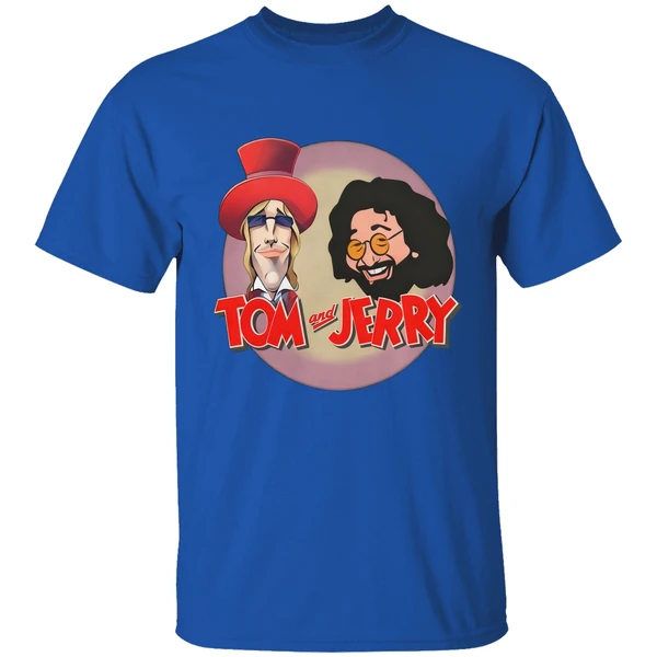 Tom And Jerry Tom Petty And Jerry Garcia Shirt - Image 7