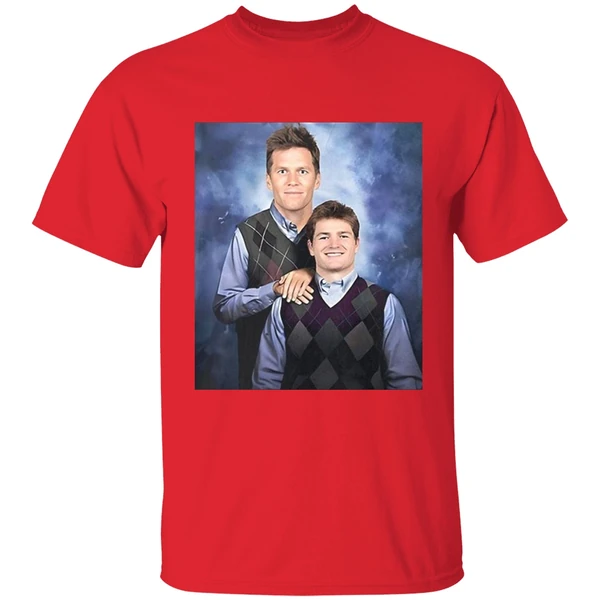 Tom Brady And Drake Maye New England Patriots Step Brothers Shirt - Image 7
