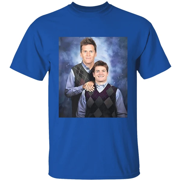 Tom Brady And Drake Maye New England Patriots Step Brothers Shirt - Image 8