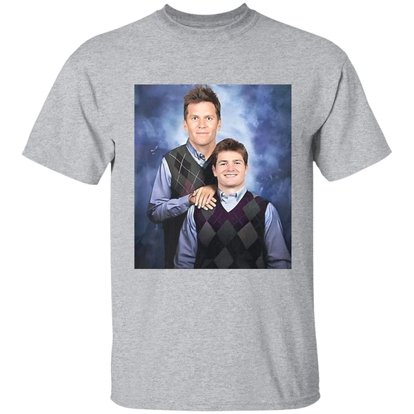 Tom Brady And Drake Maye New England Patriots Step Brothers Shirt - Image 9