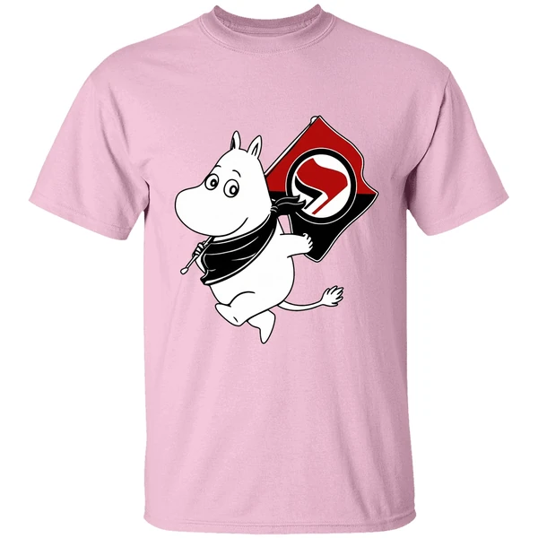 Tom Morello Antifa Moomin Anti Fascist Shirt - Image 3
