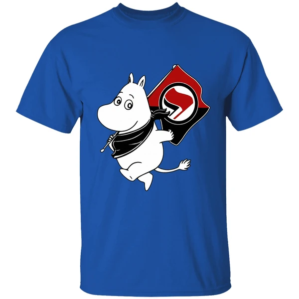 Tom Morello Antifa Moomin Anti Fascist Shirt - Image 8