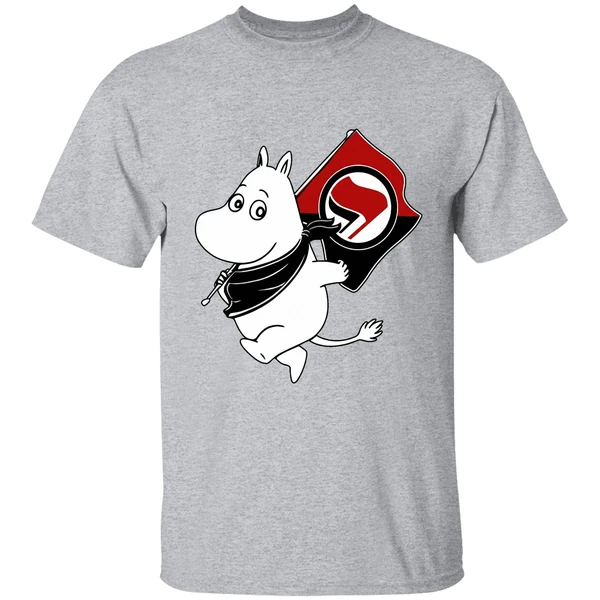 Tom Morello Antifa Moomin Anti Fascist Shirt - Image 9