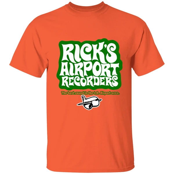 tom petty ricks airport recorders the best round in the la airport area shirt orange