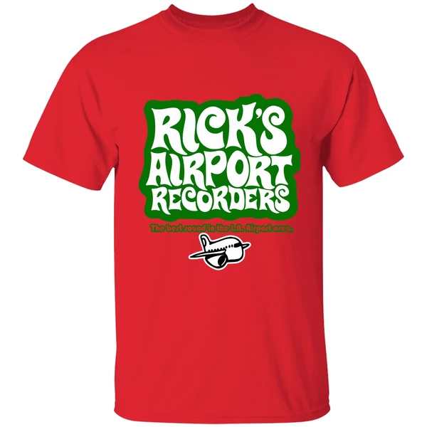 Tom Petty Ricks Airport Recorders The Best Round In The La Airport Area Shirt - Image 4