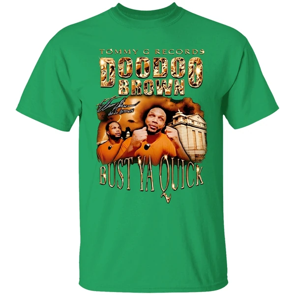 Tommy G Records Doo Doo Brown Bust Ya Quick Shirt - Image 2