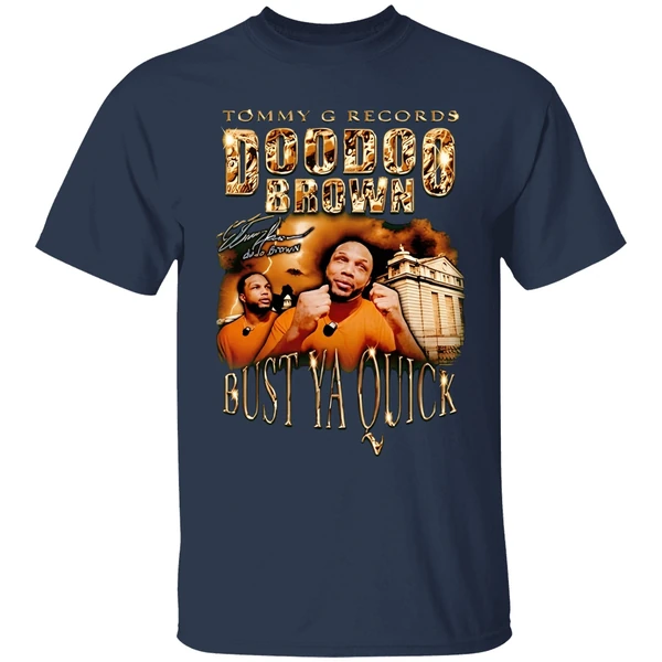 Tommy G Records Doo Doo Brown Bust Ya Quick Shirt - Image 5