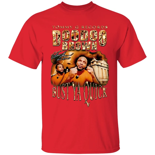 Tommy G Records Doo Doo Brown Bust Ya Quick Shirt - Image 7