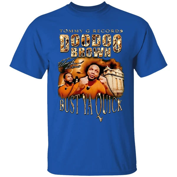 Tommy G Records Doo Doo Brown Bust Ya Quick Shirt - Image 8