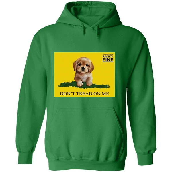 Tommy Robinson Dogs Ftw Dont Tread On Me Hoodie - Image 2