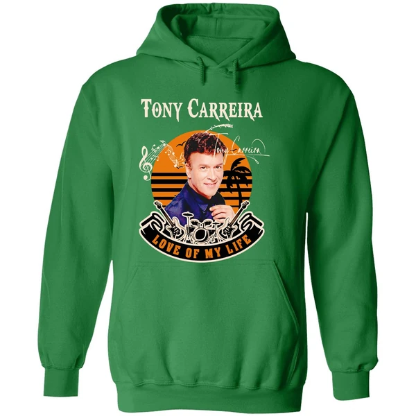 Tony Carreira Love Of My Life Retro Hoodie - Image 2