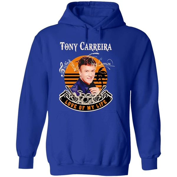 Tony Carreira Love Of My Life Retro Hoodie - Image 7