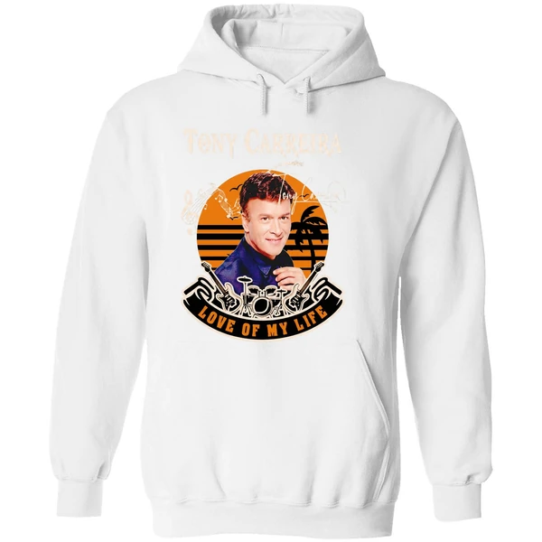 Tony Carreira Love Of My Life Retro Hoodie - Image 8