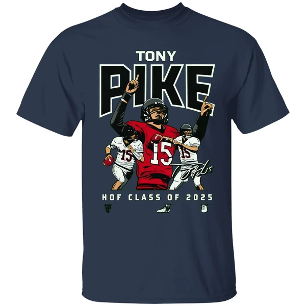 Tony Pike Hof Class Of 2025 Shirt - Image 4