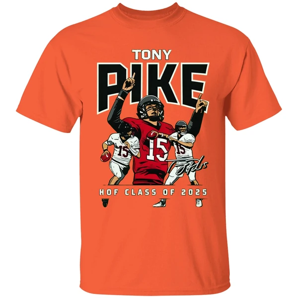 Tony Pike Hof Class Of 2025 Shirt - Image 5