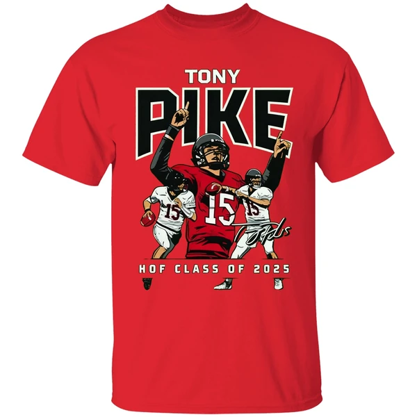 Tony Pike Hof Class Of 2025 Shirt - Image 6