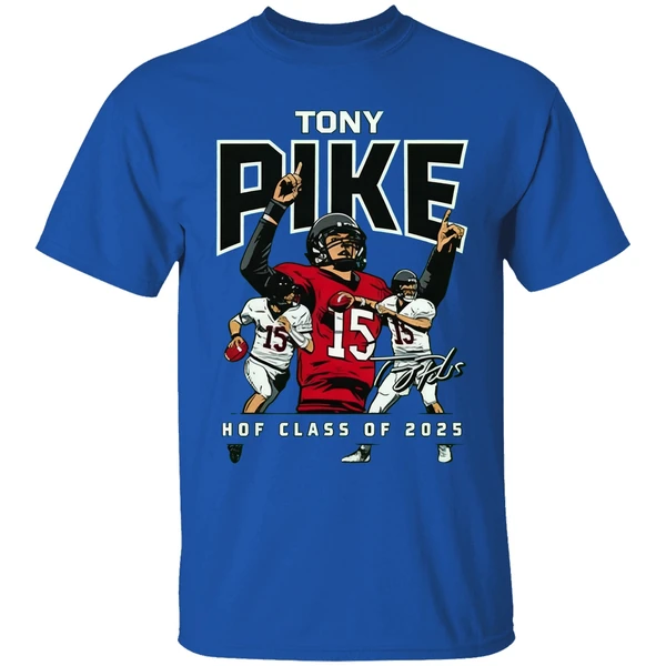 Tony Pike Hof Class Of 2025 Shirt - Image 7