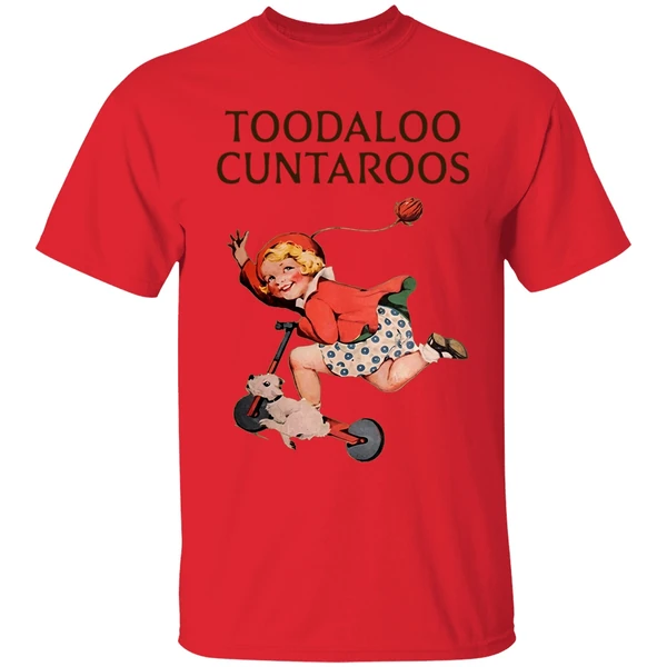 toodaloo cuntaroos vintage shirt red
