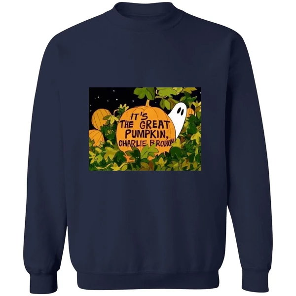 Top Its The Great Pumpkin Charlie Brown T Sweatshirt - Image 6