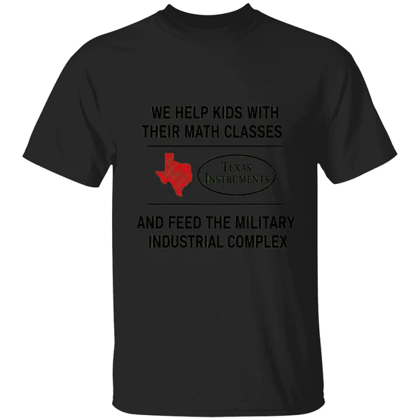 Top We Help Kids With Their Math Classes Texas Instruments Shirt - Image 7