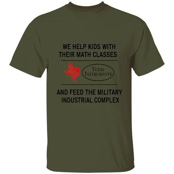 Top We Help Kids With Their Math Classes Texas Instruments Shirt - Image 9