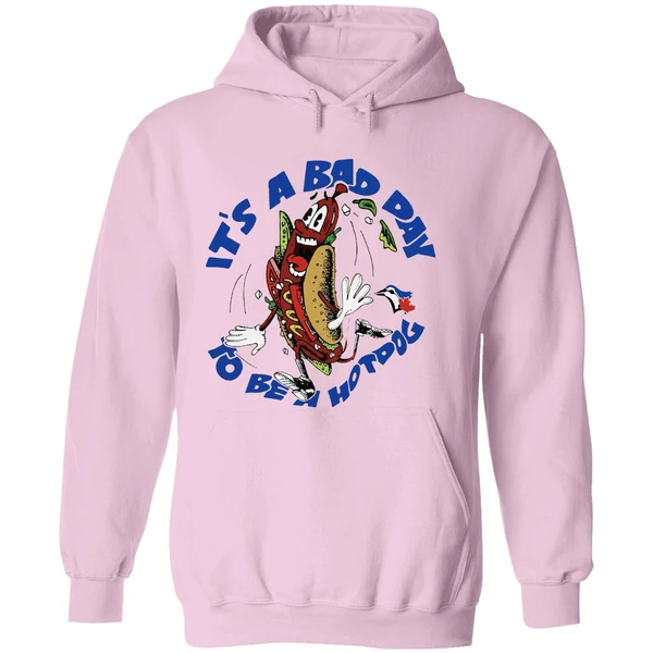 Toronto Blue Jays Its A Bad Day To Be A Hotdog Hoodie - Image 5
